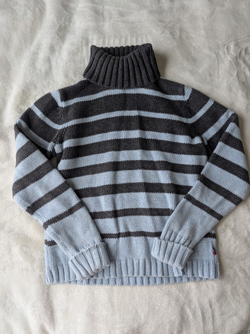 Tommy Hilfiger striped turtleneck sweater